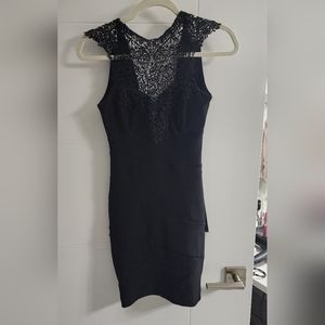 Size XS le chateau black dress